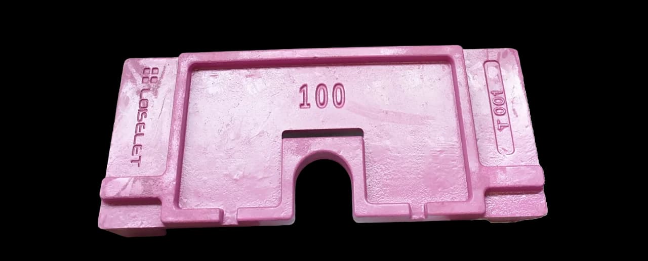 ΠΛΑΚΑ ΒΑΡΟΥΣ VGP 100 KG