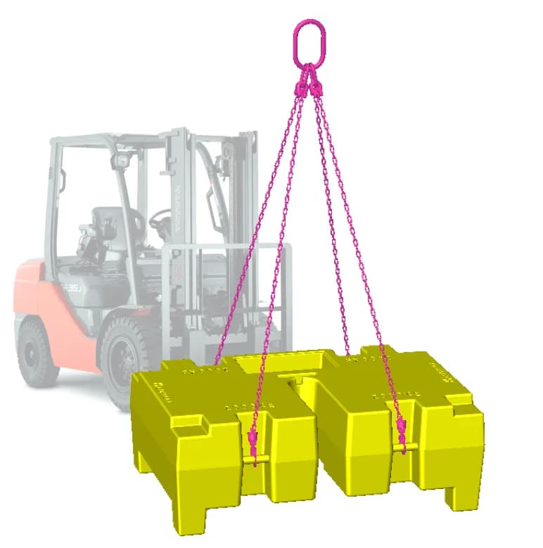 Μάζα βαρύτητας VGP 2000 KG