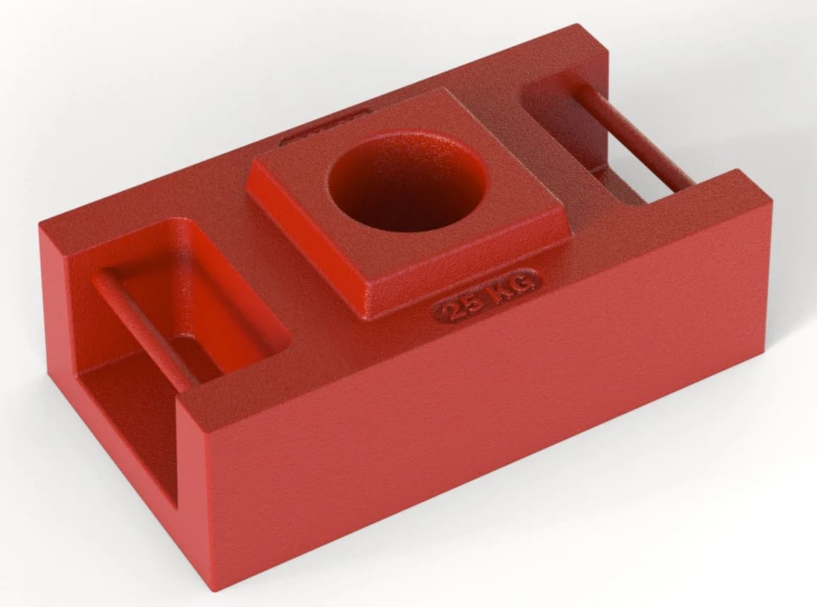 Αντίβαρο σκαλωσιάς 25 κιλών 300x170x115mm