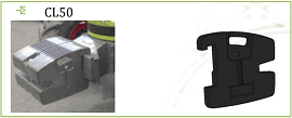 Μάζα τρακτέρ Claas 50 κιλά - CL50