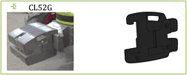 Μάζα τρακτέρ Claas 52 κιλά αριστερά - CL52G