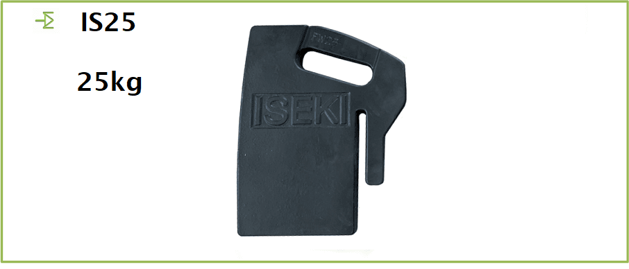 Μάζα τρακτέρ ISEKI 25 κιλά - IS25